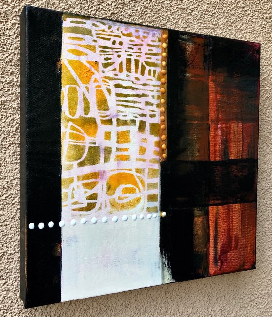 Limited palette abstract painting